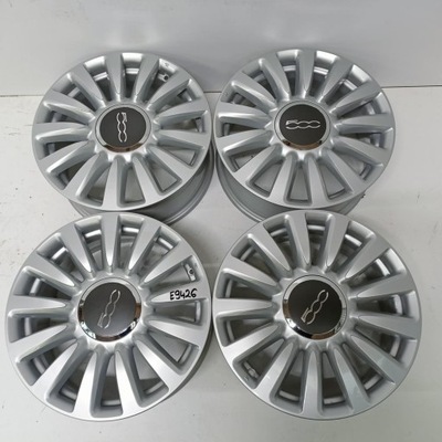 ALLOY WHEELS (TITANIUM) 5X98 16 FIAT 500L DOBLO TIPO NEW (E9426)  