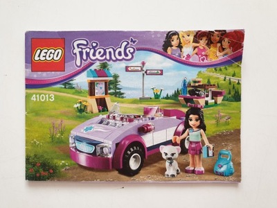 Instr Lego Friends 41013 Sportowy kabriolet Emmy