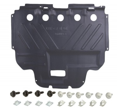 Захист двигуна нижня citroen c5 i 01-04 кліпси фото №1