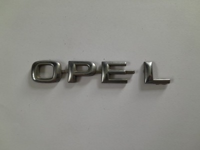 SIGN INSCIPTION LOGO EMBLEM OPEL ASTRA CORSA ZAFIRA VECTRA REAR  