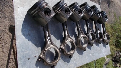 Поршень шатун mercedes om906 axor atego 230 280km фото №1