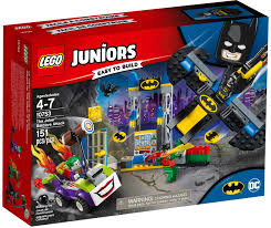 LEGO Juniors Atak Jokera na jaskinię Batmana 10753