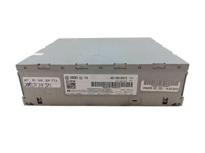 Радио тюнер радио mmi europa 4g1035053d audi a5 i 2007- фото №1