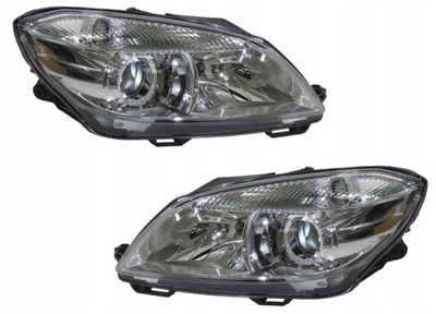 Комплект фары skoda fabia roomster 2010-2014 фото №1