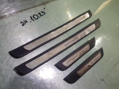 Накладки порогові audi a4 b8 allroad фото №1