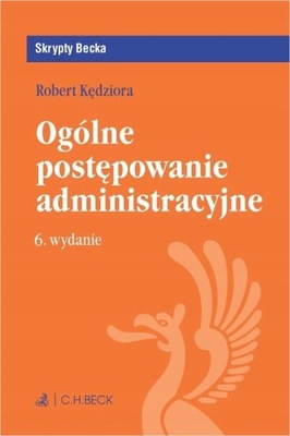 OGÓLNE POSTĘPOWANIE ADMINISTRACYJNE WYD 6 2019