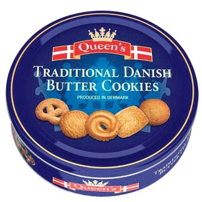 Ciasteczka maślane duńskie Queen's w puszce 500 g