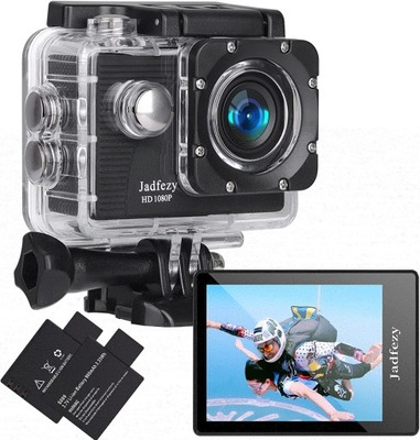 Kamera sportowaFHD 1080P/12MP, wodoodporna do 30M