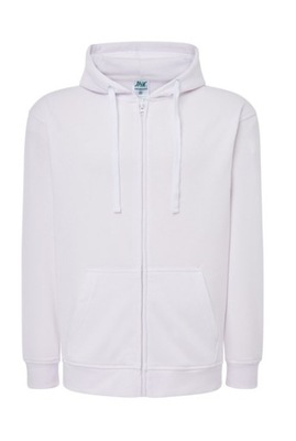 Bluza męska Z KAPTUREM rozpinana SWUA HOOD WH XXL