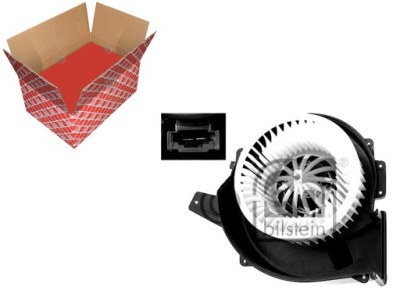Двигатель вентилятор vw a2 polo fabia 01- febi bilstein фото №1