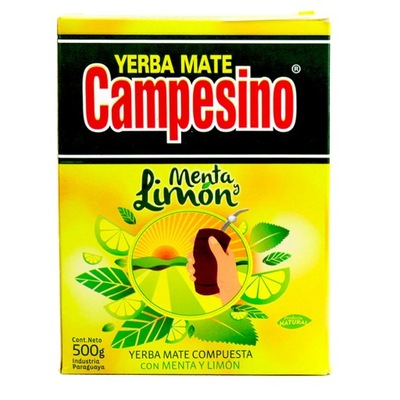 Yerba Mate Campesino Menta Limon 500g mięta cytryn