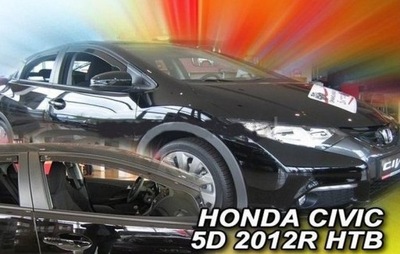 DEFLECTORES HEKO HONDA CIVIC IX 2012-2016 2 PIEZAS  