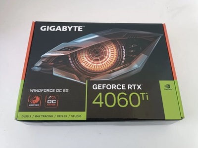 GIGABYTE GeForce RTX 4060 Ti WINDFORCE OC NVIDIA 8 GB GDDR6