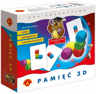 Pamięć 3D Gra edukacyjna Alexander Memory Memo