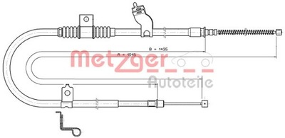 METZGER 17.2290 CIEGLO, STABDYS STOVĖJIMO 