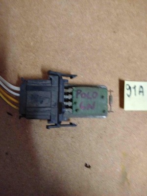 Резистор резистор вентилятор volkswagen polo 6n 3131090055 фото №1