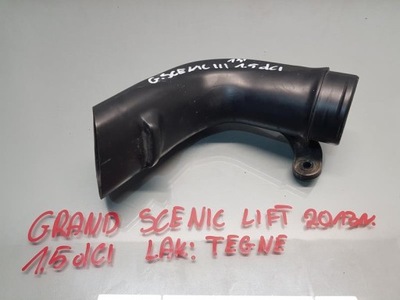 Труба повітрозабірник повітря grand scenic iii 1.5 dci фото №1