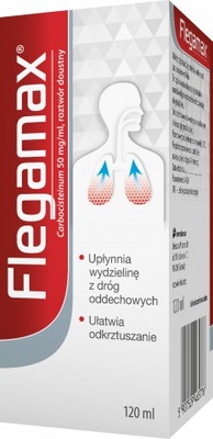Flegamax, 50 mg/ml, 120 ml roztwór doustny