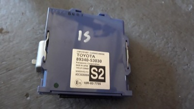 Lexus is iii 300h 13- модуль блок керування 89340-53030 фото №1