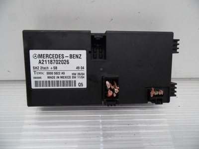 Модуль блок керування сидіння mercedes w211 w219 cls фото №1