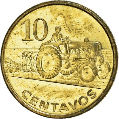 Moneta, Mozambik, 10 Centavos, 2006, MS(60-62), Mo