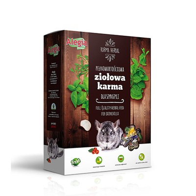 ALEGIA Herbal pokarm dla szynszyla 600g