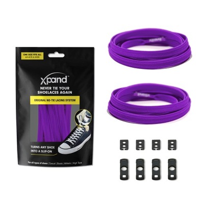 Xpand No-Tie Purple