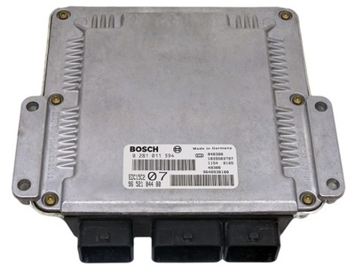 COMPUTADOR CITROEN C5 2.0 HDI 9652184480 0281011394  