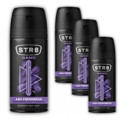 Dezodorant spray STR8 Game 150 ml PAKIET