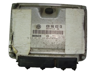 Бортовий комп'ютер двигуна arosa seat 030906032eb 0261207625 фото №1