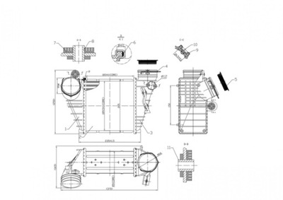 RADUADOR AIRE DE CARGA HART 612 080  