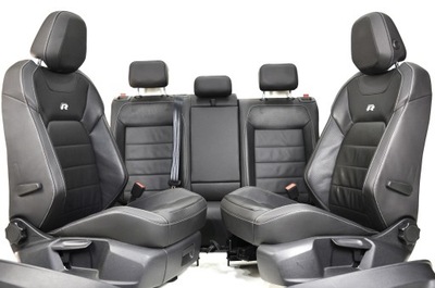 Vw t-roc r-line сиденья заднее сиденье orginał карбон 20r фото №1