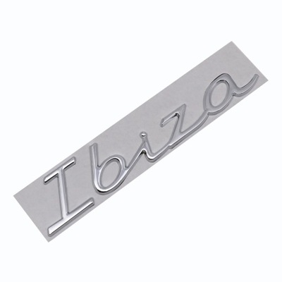 PEGADURA EMBLEMA INSIGNIA AL AUTO LOGOTIPO SEAT IBIZA 20.2*3.9CM  