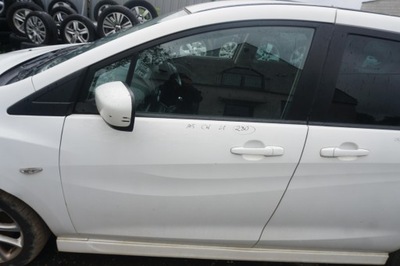 Mazda 5 cw ii дверь передние левая 34k белый 2010-2015rok стекло фото №1