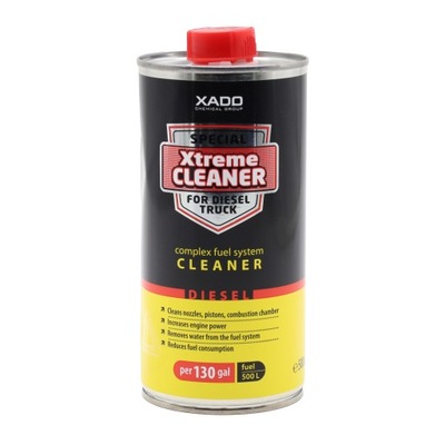 XADO XTREME CLEANER DIESEL TRUCK DO SISTEMAS DE COMBUSTIBLE 500ML XA42375  