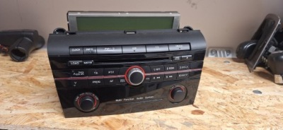 Mazda 3 bk 03-09 радио lcd 14793606 br5k66ar0 оригинал чёрный блеск mp3 фото №1