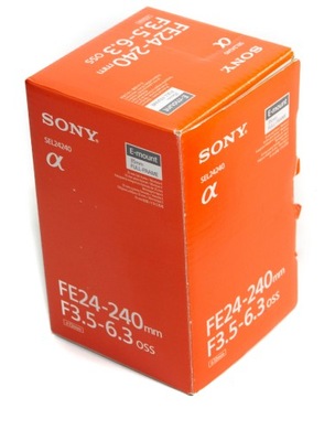 Obiektyw Sony FE 24-240mm 3,5-6,3 OSS SEL24240