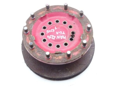 Man tga 00-07 диск ступица 6x2 oś подъёмная фото №1