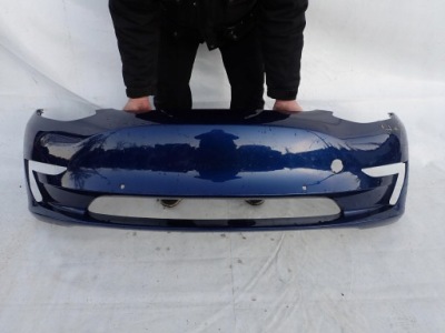 Tesla 3 iii 17- бампер перед передний pdc фото №1