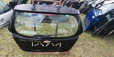 Chevrolet kalos aveo daewoo крышка багажника задняя задняя czarna фото №1