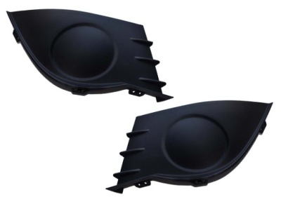 Renault clio 3 3 2005-2009 решётки решётка заглушки противотуманной фары бампера фото №1