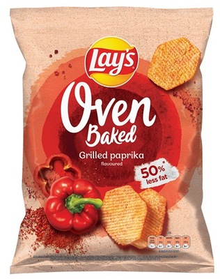 Lay's Oven baked chipsy grillowana papryka 180 g