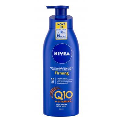 Nivea Q10 + Vitamin C Firming 400 ml dla kobiet Mleczko do ciała