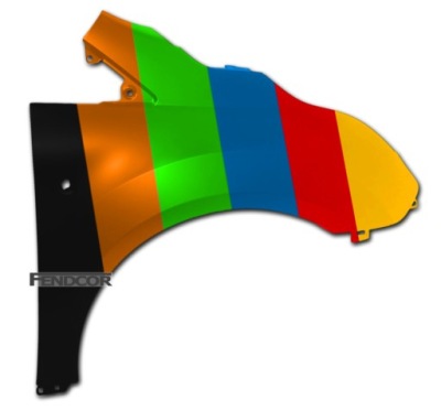 Крила правий ford transit connect 13-22 w kolorze фото №1