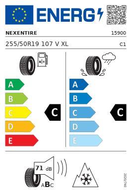 NEXEN WINGUARD SPORT 2 SUV 255/50R19 107 V PRZYCZEPNOŚĆ NA СНЕГА (3PMSF),