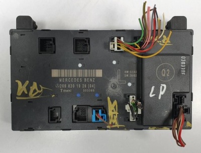 Mercedes c209 блок управления модуль дверь левый перед a2098201926 фото №1