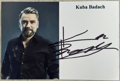 KUBA BADACH - Autograf - Przemek Dzieciom