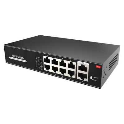 Switch 8 x PoE port + 2 Up-link port