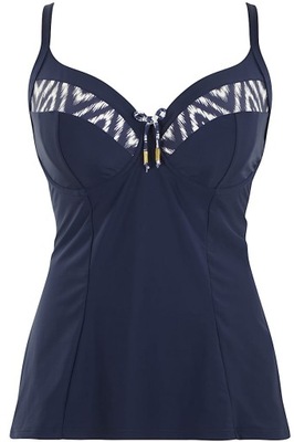 Panache Swim OCEANA tankini navy 75J 34J