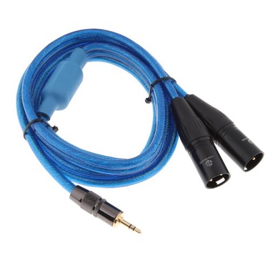 Kabel audio miksera 3,5 mm do kabla audio XLR 3,5
